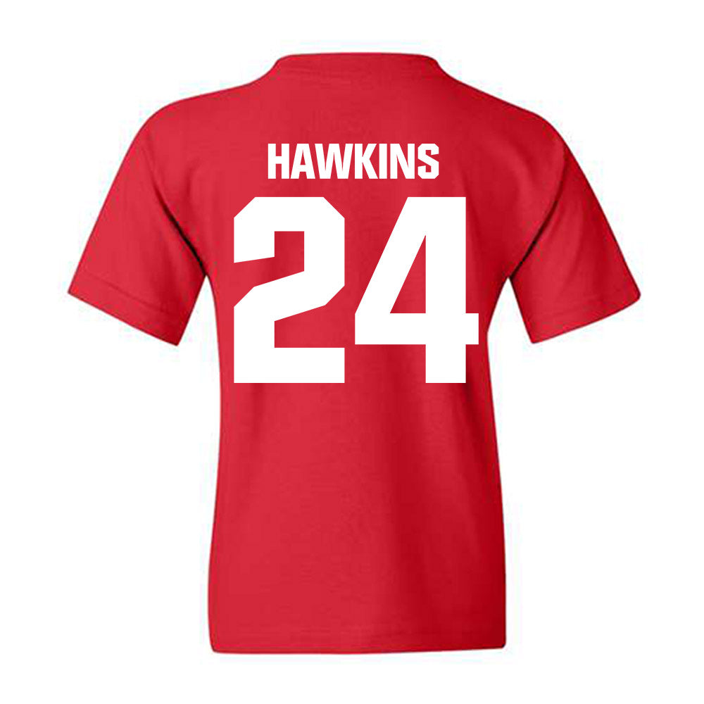 Francis Marion - NCAA Acrobatics & Tumbling : Melody Hawkins - Youth T-Shirt-1