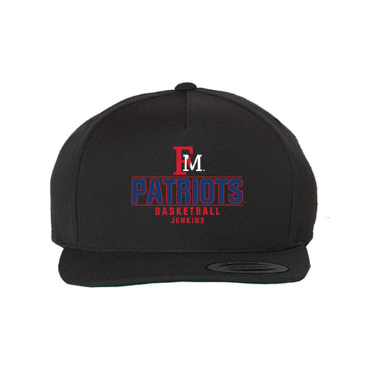 Francis Marion - NCAA Men's Basketball : John-Michael Jenkins - Snapback Hat-0