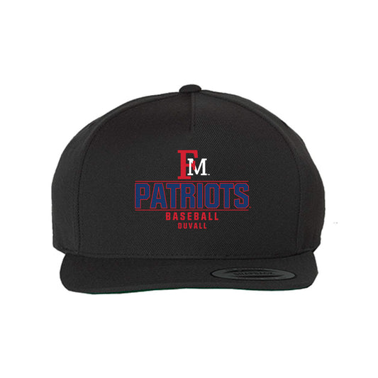 Francis Marion - NCAA Baseball : Sam Duvall - Snapback Hat-0