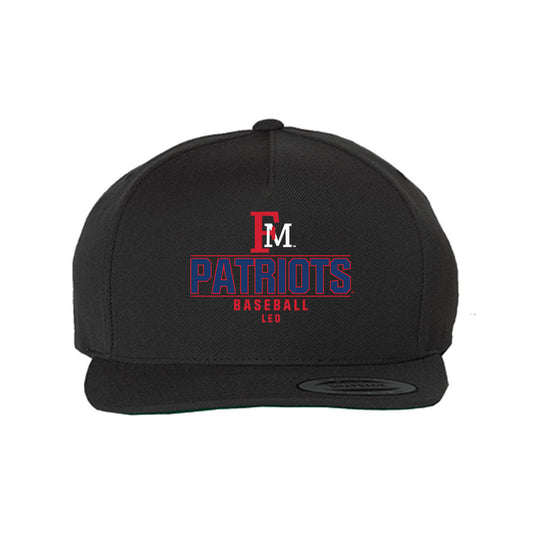 Francis Marion - NCAA Baseball : Daniel Leo - Snapback Hat-0