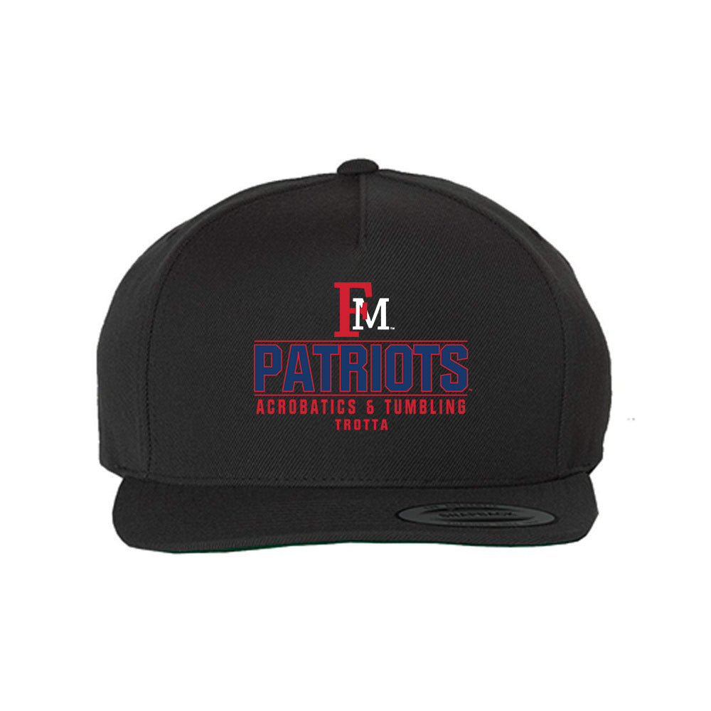 Francis Marion - NCAA Acrobatics & Tumbling : Mia Trotta - Snapback Hat-0