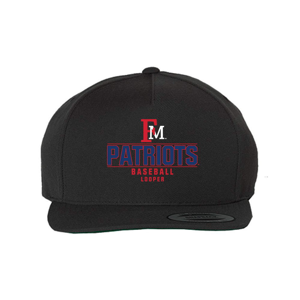 Francis Marion - NCAA Baseball : Hunter Looper - Snapback Hat-0