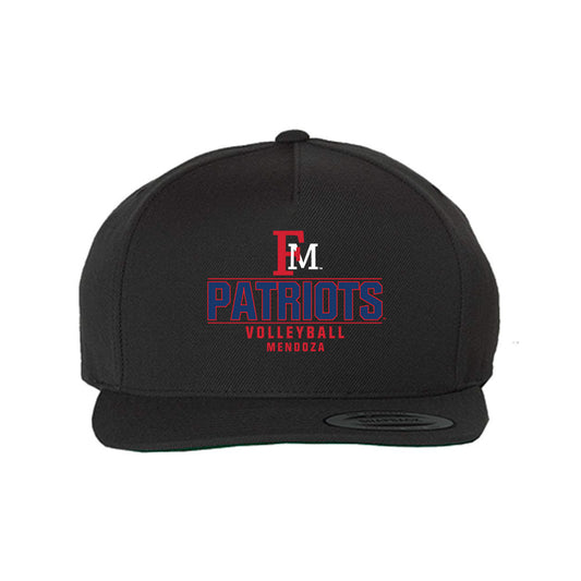 Francis Marion - NCAA Women's Volleyball : Mya Mendoza - Snapback Hat-0