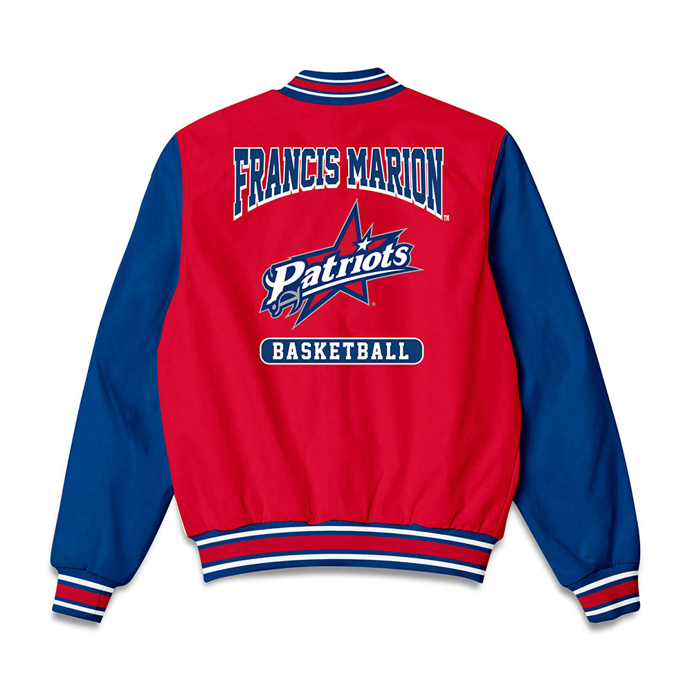 Francis Marion - NCAA Men's Basketball : Alex Atkinson - Bomber Jacket-1