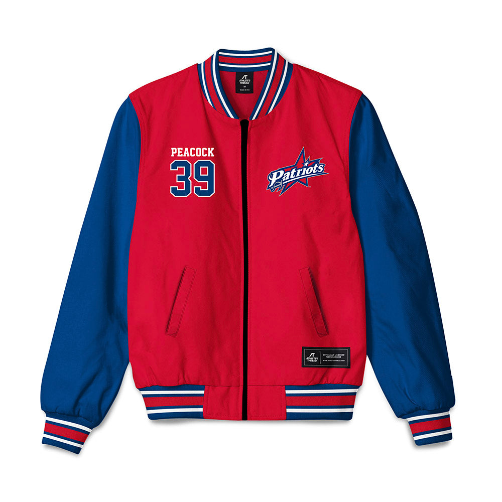 Francis Marion - NCAA Men's Soccer : Aedan Peacock - Bomber Jacket-0