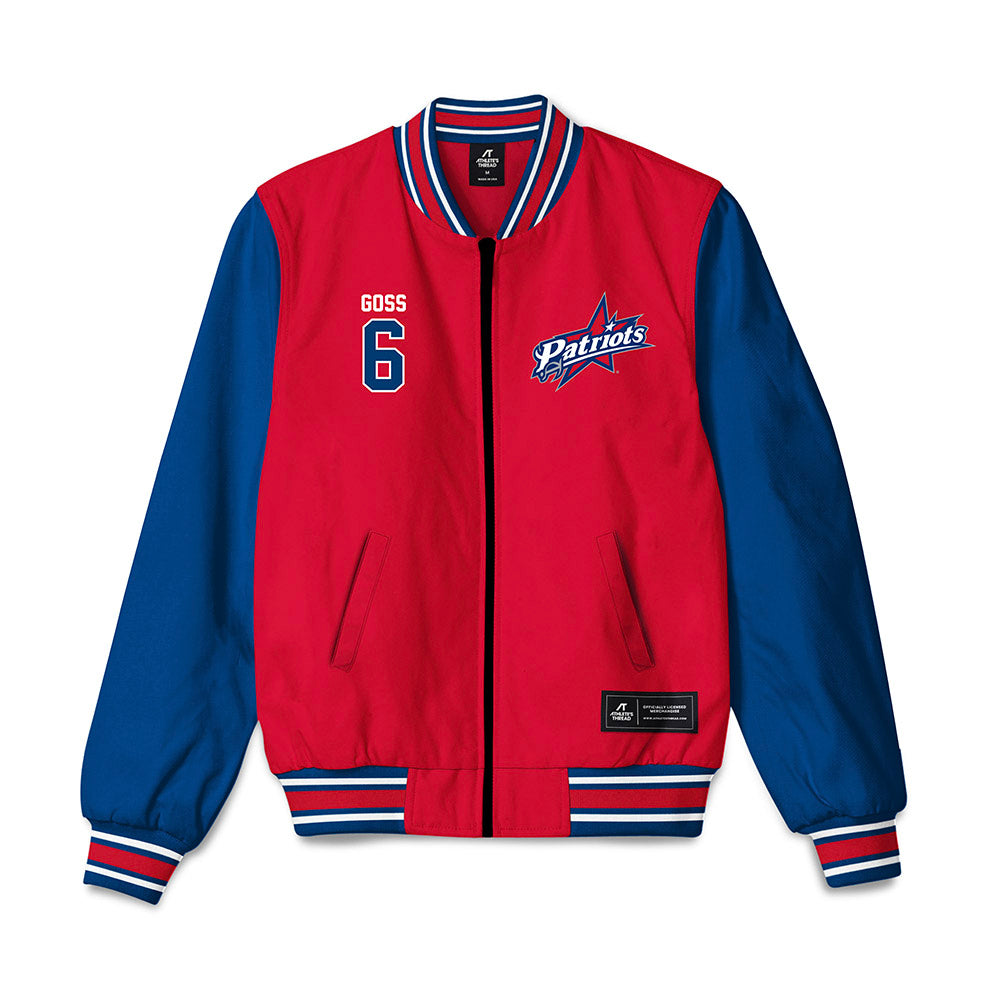 Francis Marion - NCAA Softball : Mikaela Goss - Bomber Jacket-0