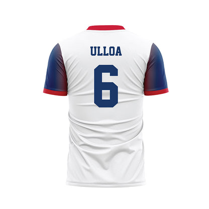 Francis Marion - NCAA Men's Soccer : Juan Ulloa - White Soccer Jersey-1