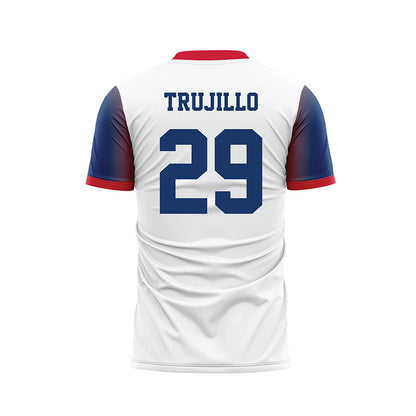 Francis Marion - NCAA Men's Soccer : Sebastian Trujillo - White Soccer Jersey-1