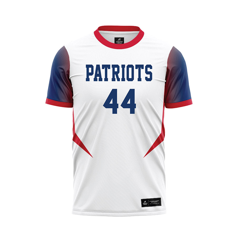 Francis Marion - NCAA Men's Soccer : Zaid Mohamed - White Soccer Jersey-0