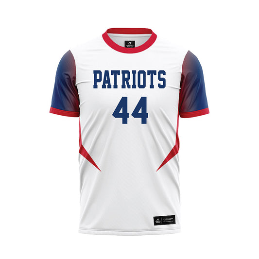 Francis Marion - NCAA Men's Soccer : Zaid Mohamed - White Soccer Jersey-0