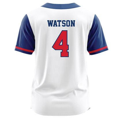 Francis Marion - NCAA Softball : Reese Watson - White Jersey-1