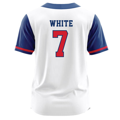 Francis Marion - NCAA Softball : Madalyn White - White Jersey-1