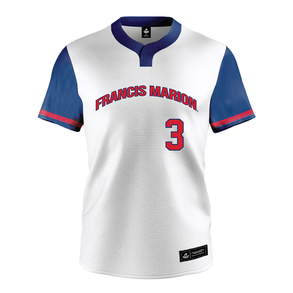 Francis Marion - NCAA Softball : Emily Konz - White Jersey-0