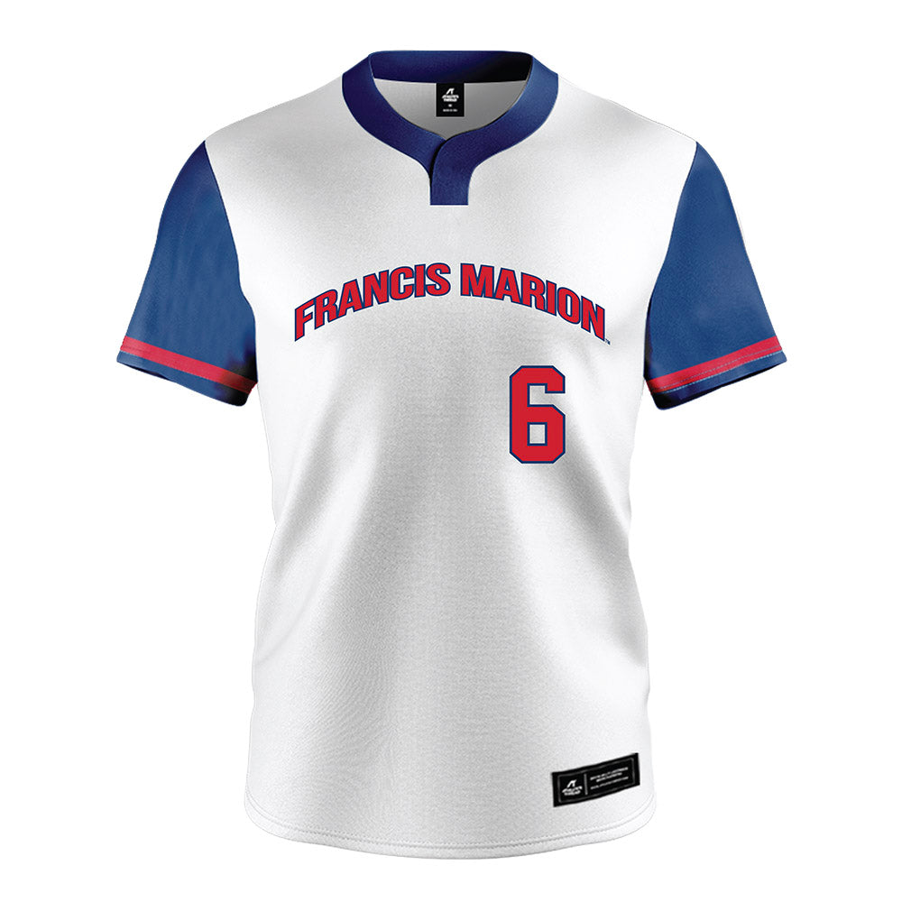 Francis Marion - NCAA Softball : Mikaela Goss - White Jersey-0