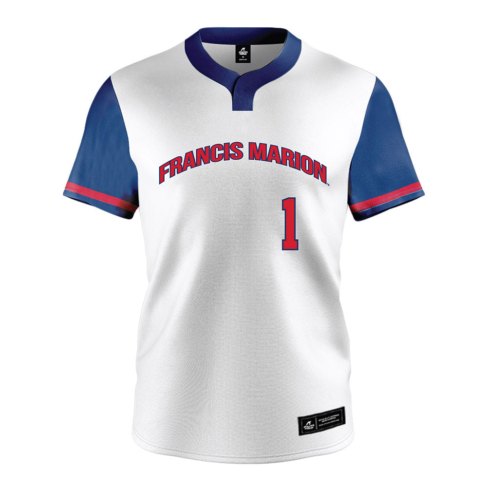 Francis Marion - NCAA Softball : Alyssa Poston - White Jersey-0