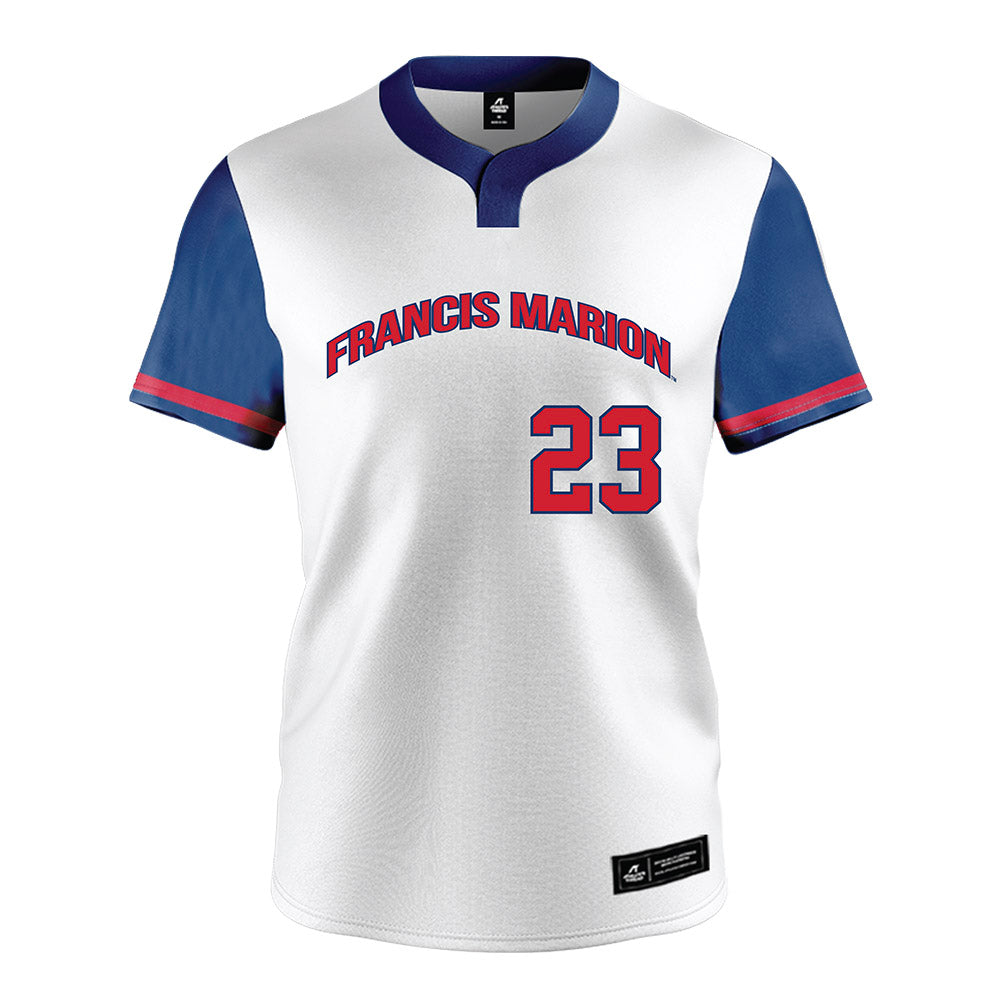 Francis Marion - NCAA Softball : Skye Harrington - White Jersey-0