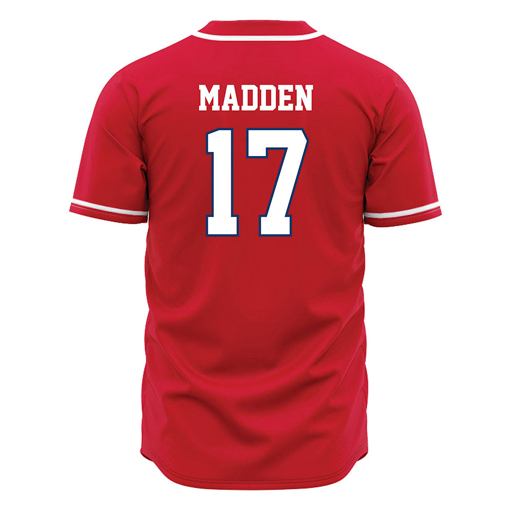 Francis Marion - NCAA Baseball : Jackson Madden - Red Jersey-1