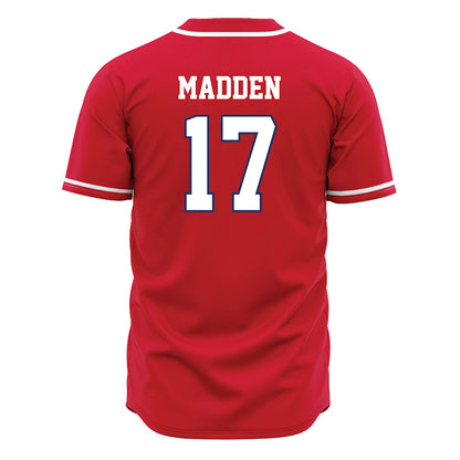 Francis Marion - NCAA Baseball : Jackson Madden - Red Jersey-1