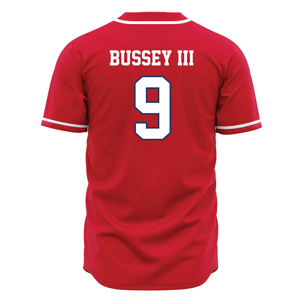 Francis Marion - NCAA Baseball : Charlie Bussey III - Red Jersey-1
