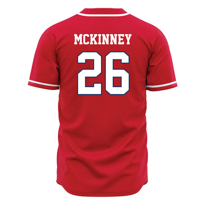 Francis Marion - NCAA Baseball : Joe McKinney - Red Jersey-1
