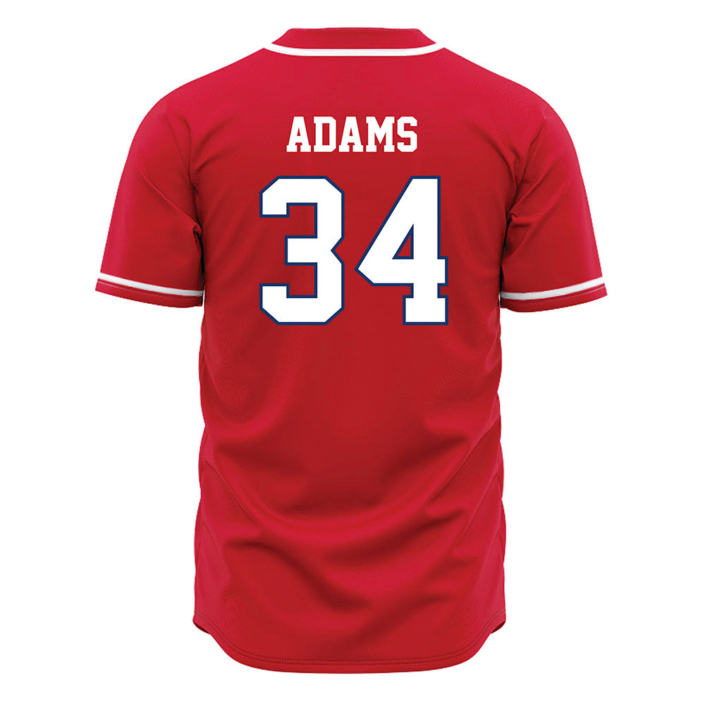 Francis Marion - NCAA Baseball : Josh Adams - Red Jersey-1