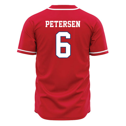 Francis Marion - NCAA Baseball : Rayth Petersen - Red Jersey-1