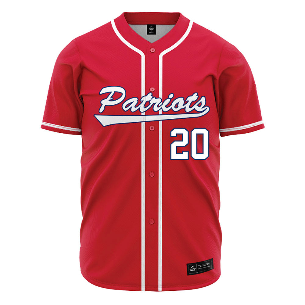 Francis Marion - NCAA Baseball : Robbie Jordan - Red Jersey-0