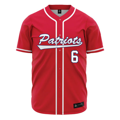 Francis Marion - NCAA Baseball : Rayth Petersen - Red Jersey-0