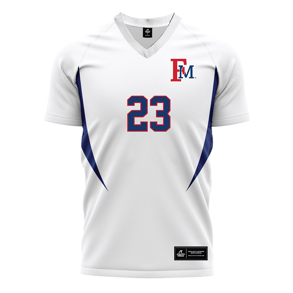 Francis Marion - NCAA Women's Soccer : Izzy Ashley - White Soccer Jersey-0