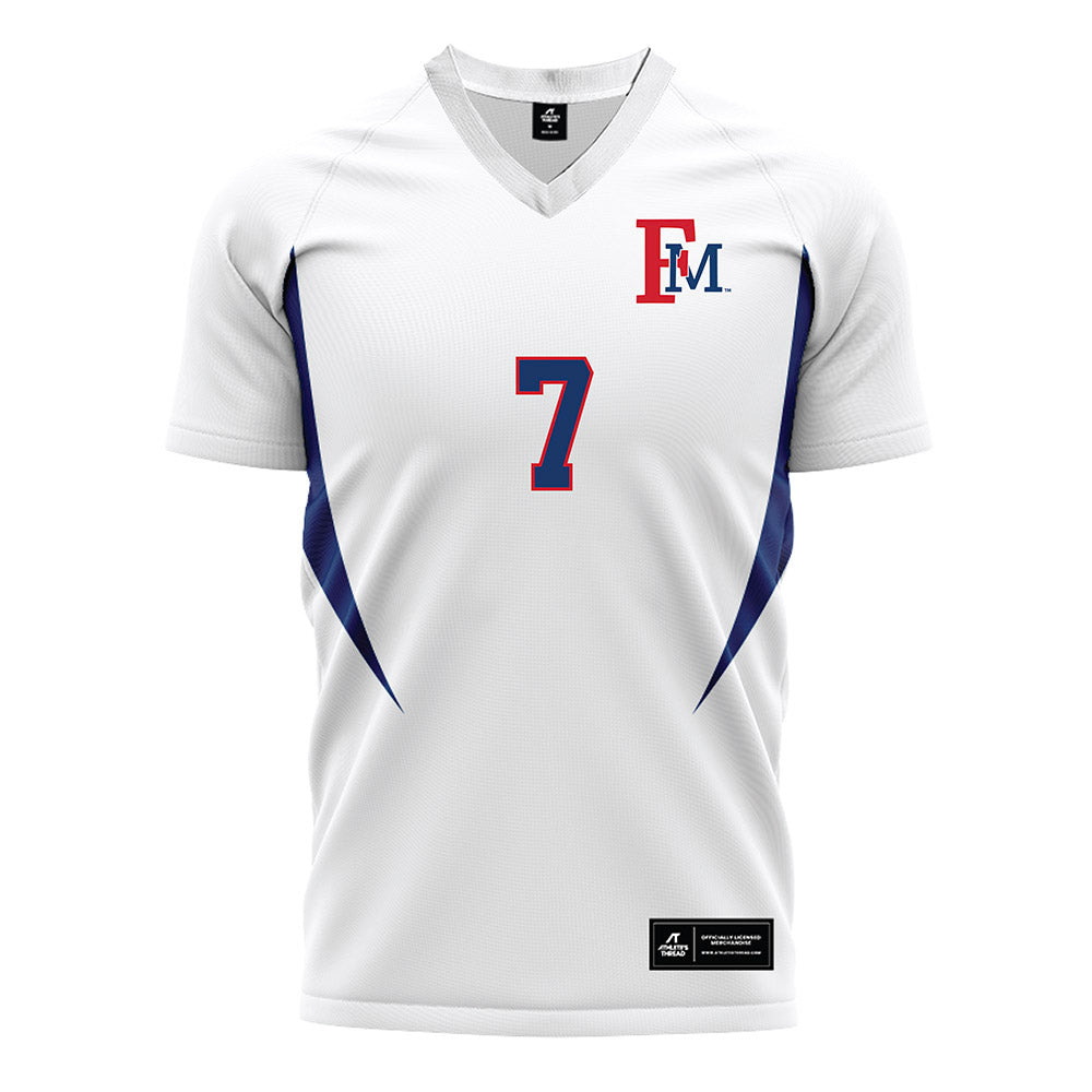 Francis Marion - NCAA Women's Soccer : Chloe Pfaff - White Soccer Jersey-0