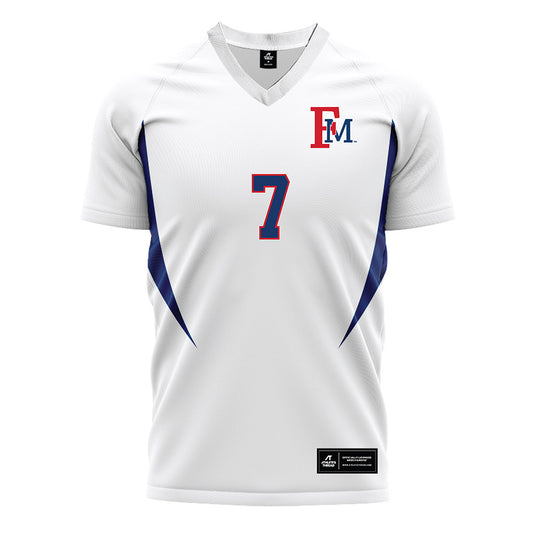 Francis Marion - NCAA Women's Soccer : Chloe Pfaff - White Soccer Jersey-0