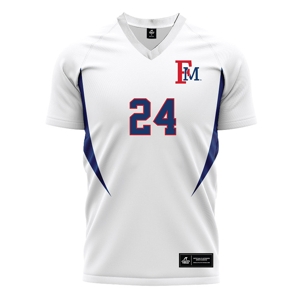 Francis Marion - NCAA Women's Soccer : Alena Lopez - White Soccer Jersey-0