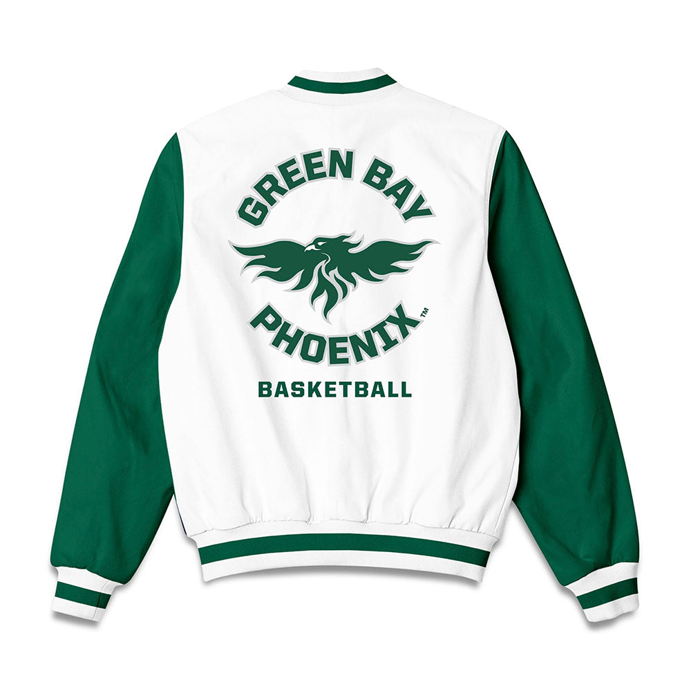 UW Green Bay - NCAA Women's Basketball : Kristina Ouimette - Bomber Jacket-1