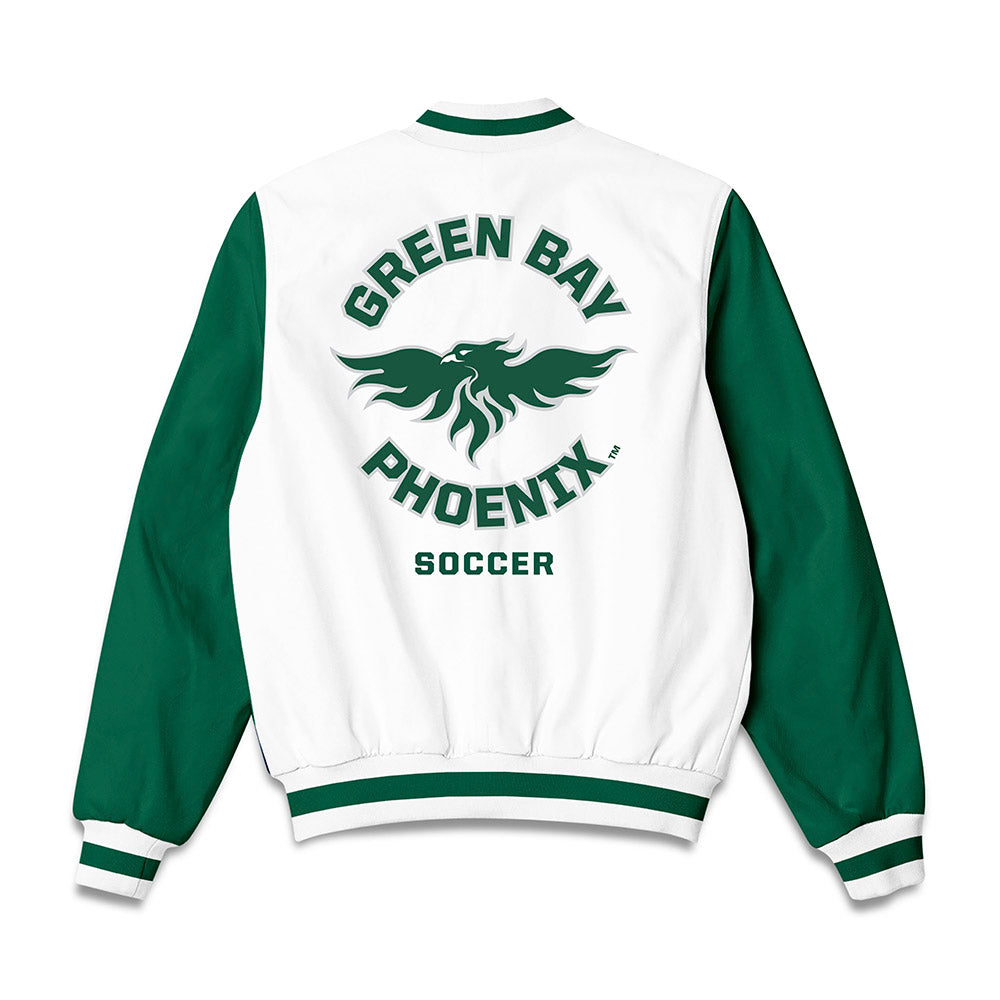 UW Green Bay - NCAA Men's Soccer : Josh Snyder - Bomber Jacket