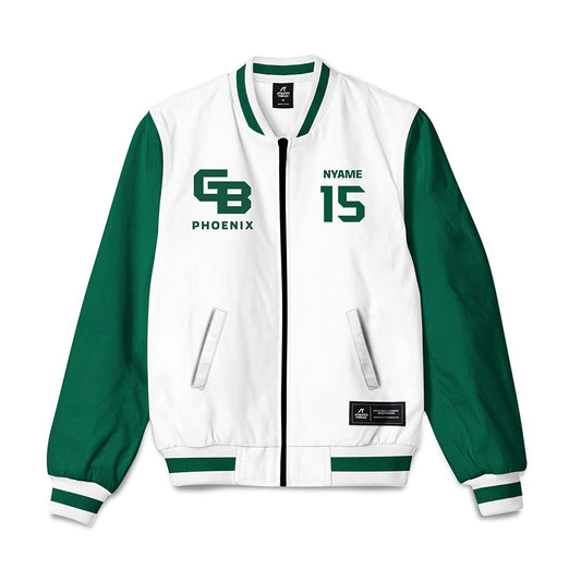 UW Green Bay - NCAA Men's Soccer : Dennis Nyame - Bomber Jacket