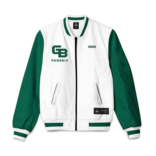 UW Green Bay - NCAA Skiing : Jack Voos - Bomber Jacket-0