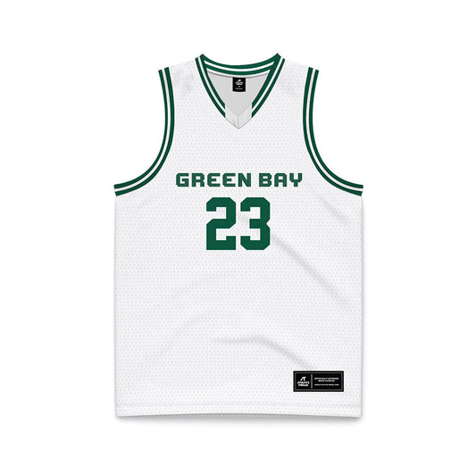 UW Green Bay - NCAA Men's Basketball : Caden Wilkins - Basketball Jersey-0