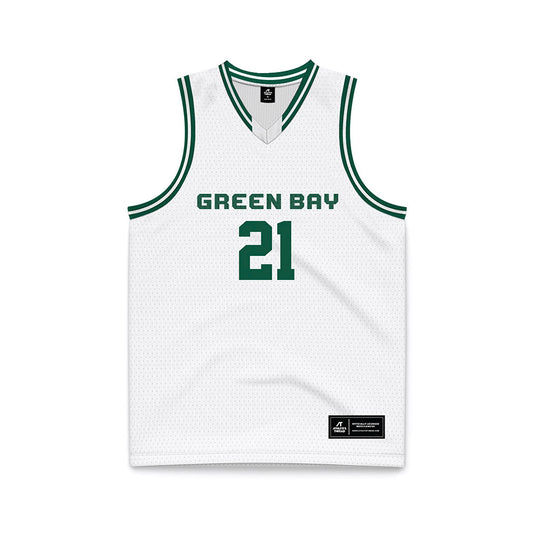 UW Green Bay - NCAA Men's Basketball : Brady Fitzgerald - Basketball Jersey-0