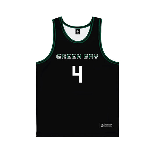 UW Green Bay - NCAA Women's Basketball : Maren Westin - Black Basketball Jersey-0