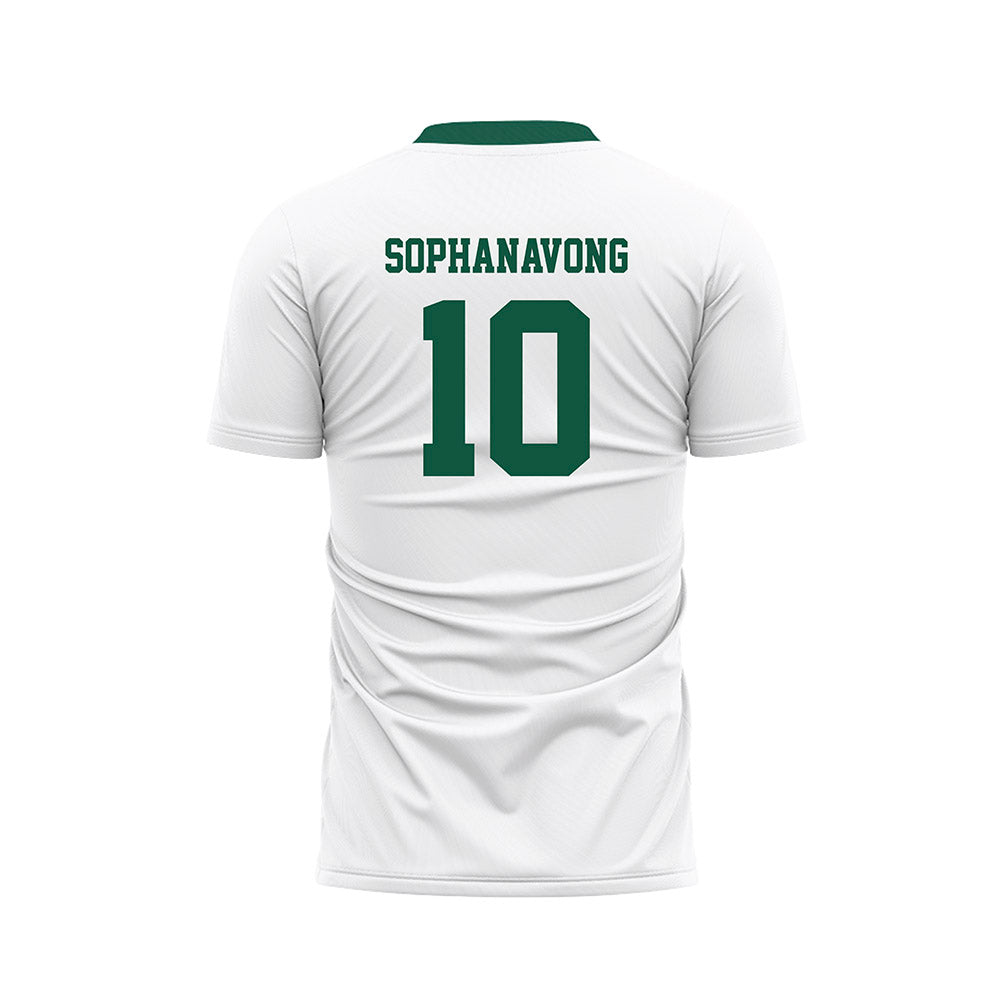 UW Green Bay - NCAA Men's Soccer : Myles Sophanavong - White Soccer Jersey