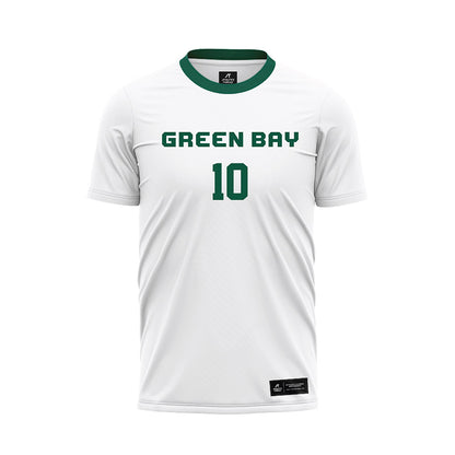UW Green Bay - NCAA Men's Soccer : Myles Sophanavong - White Soccer Jersey