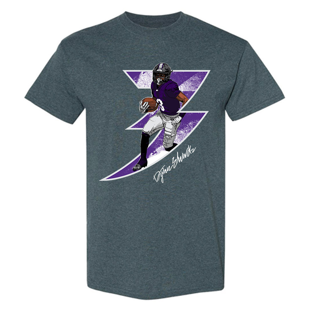 Kansas State - NCAA Football : Dylan Edwards - Individual Caricature T-Shirt