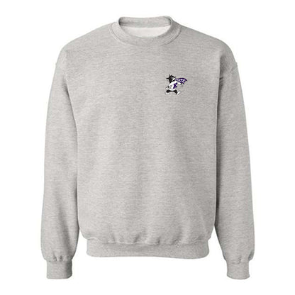 Kansas State - NCAA Football : Dylan Edwards - Ash Grey Graphic Crewneck Sweatshirt
