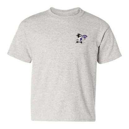 Kansas State - NCAA Football : Dylan Edwards - Ash Grey Graphic Youth T-Shirt