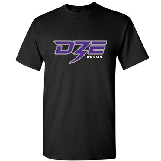 Kansas State - NCAA Football : Dylan Edwards - Black Graphic T-Shirt