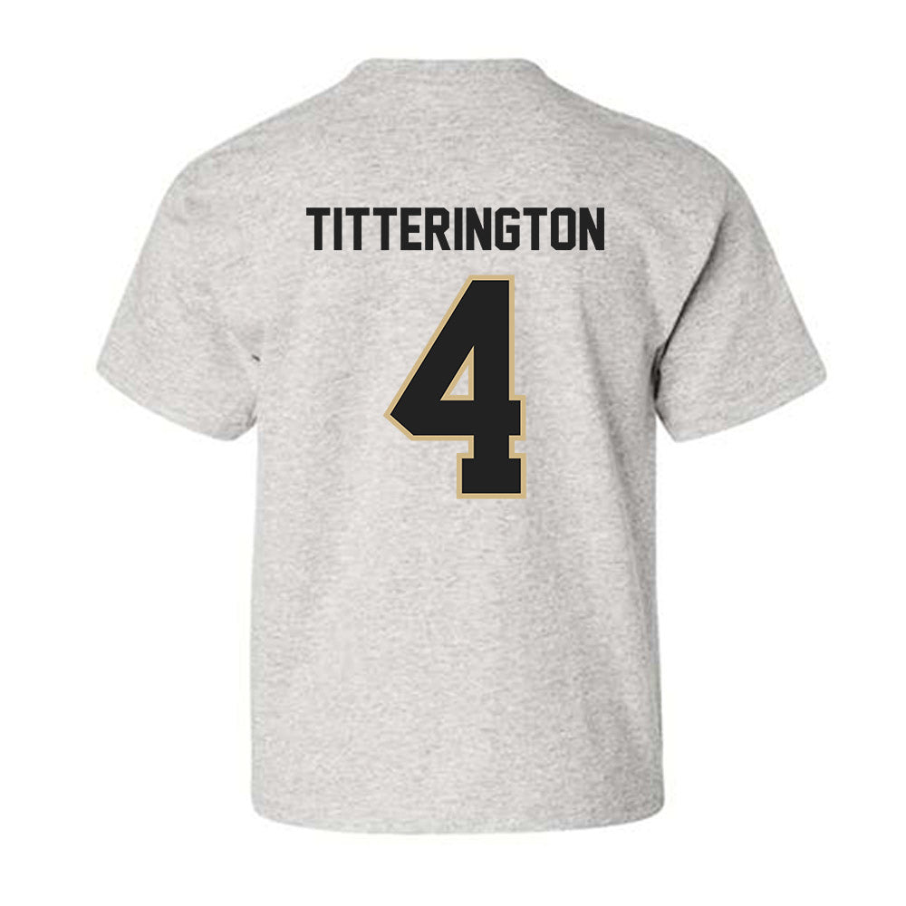 PFW - NCAA Men's Soccer : Max Titterington - Classic Shersey Youth T-Shirt-1