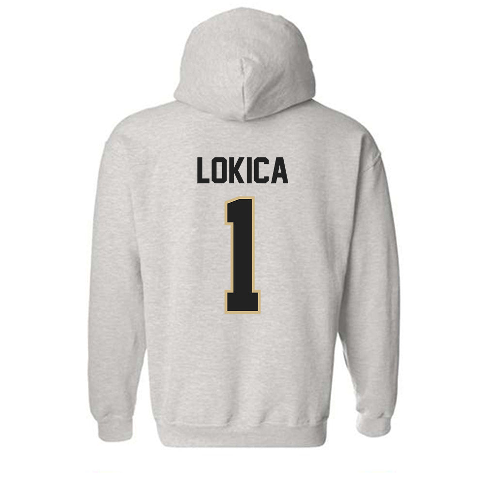 PFW - NCAA Women's Basketball : Nika Lokica - Classic Shersey Hooded Sweatshirt-1