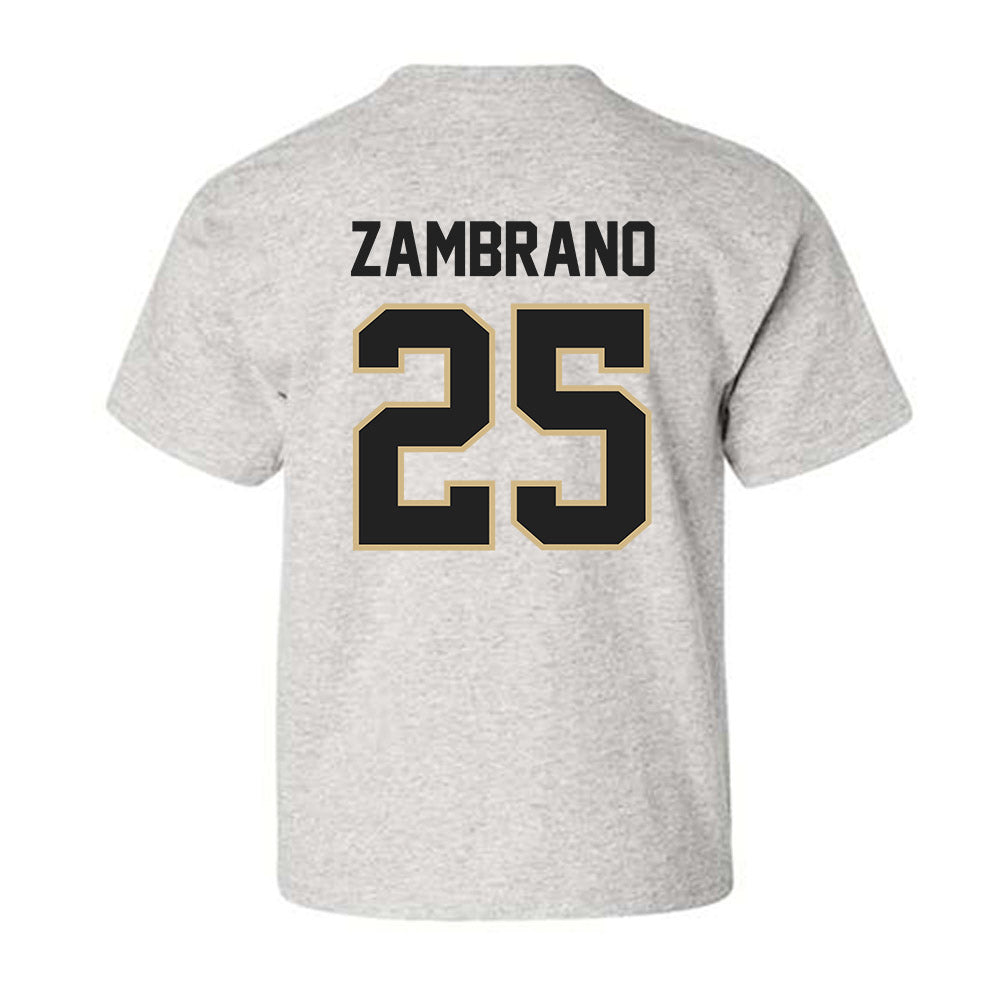 PFW - NCAA Men's Soccer : Julian Zambrano - Classic Shersey Youth T-Shirt-1
