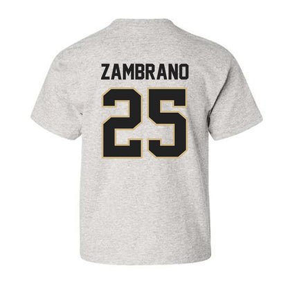 PFW - NCAA Men's Soccer : Julian Zambrano - Classic Shersey Youth T-Shirt-1