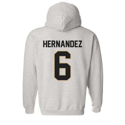 PFW - NCAA Men's Soccer : Jonathan Hernandez - Classic Shersey Hooded Sweatshirt-1
